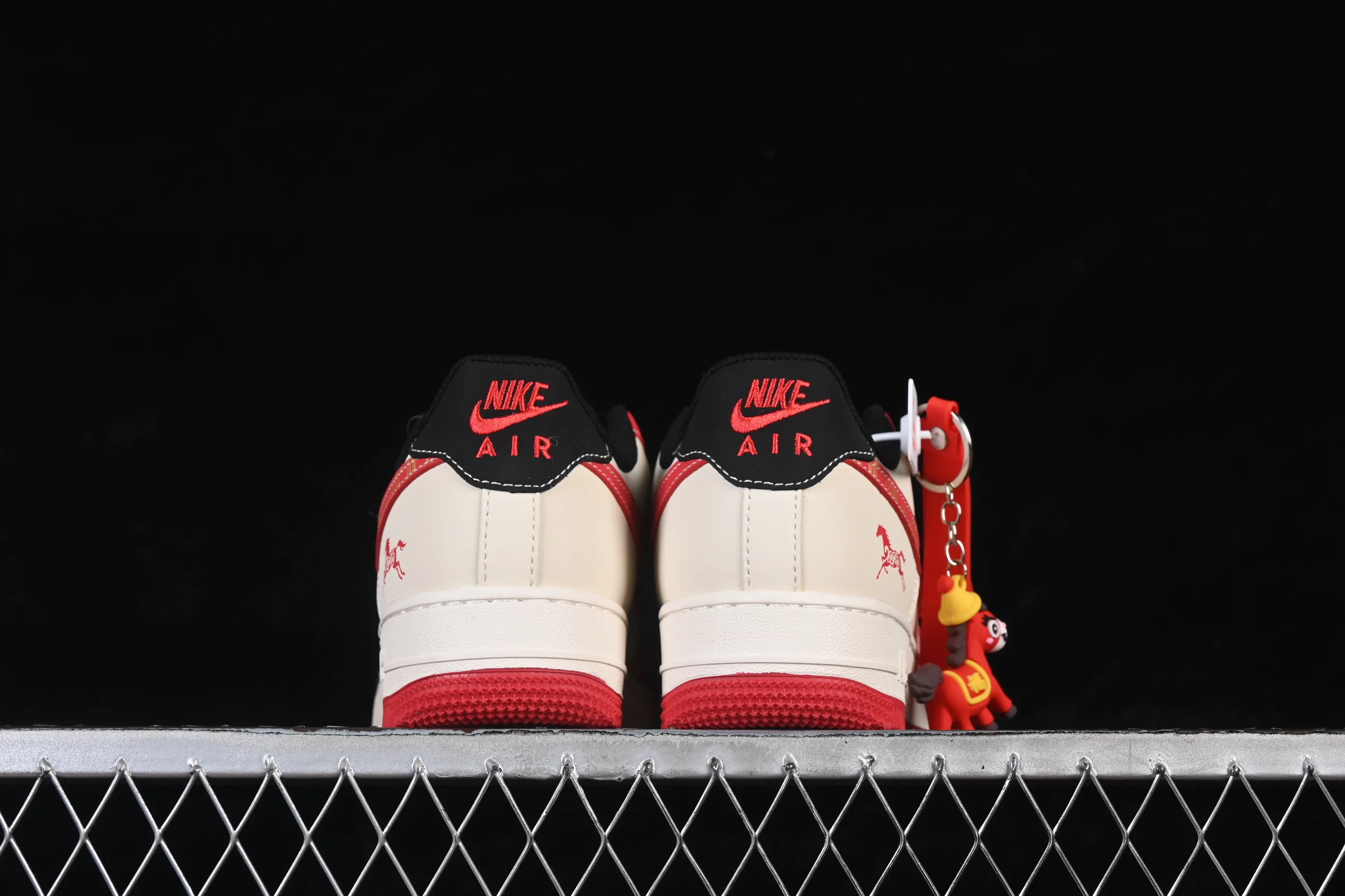 All Categories Nk Air Force 1 Air Force Series Nk Air Force 1 Low Air Force Low Nike Air Force 1'07 Low Year of the Horse Limited Red Gold Color Air Force One Low Casual Shoes FC1688-260